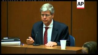 Trial of Michael Jackson's doctor continues