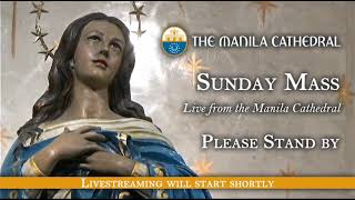 Sunday mass at the manila cathedral presided by fr. kali pietre m.
llamado, vice rector of cathedral.