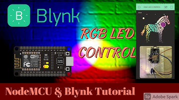 Blynk RGB LED | Blynk RGB LED Control | Blynk NodeMCU ESP8266 IoT