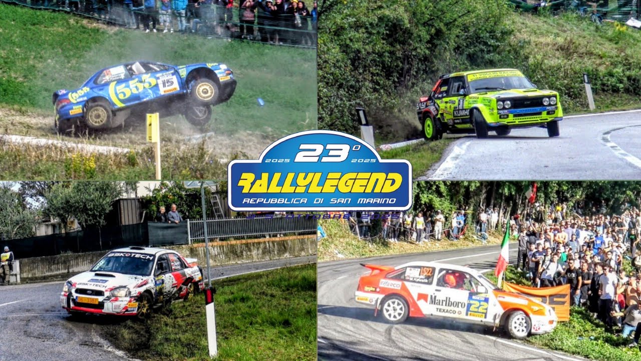 Best of 23°RallyLegend 2025 | CRASHES, MISTAKES & BIG SHOW!