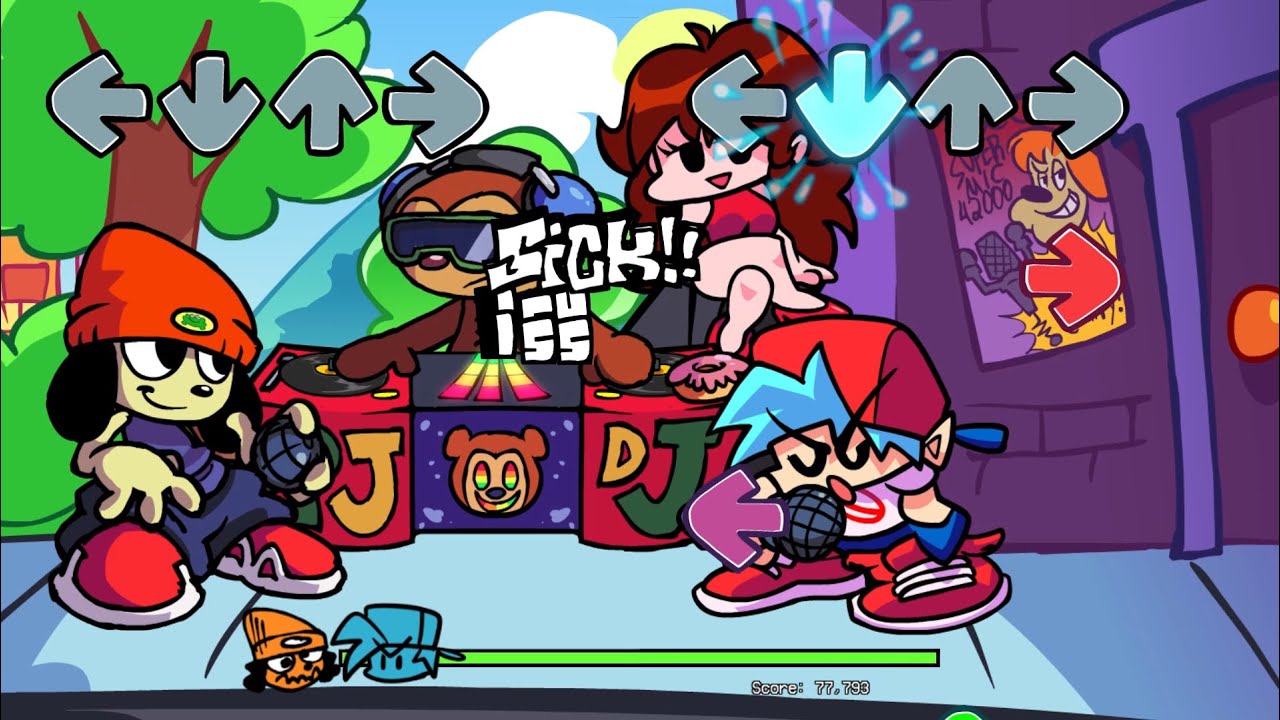 FNF X PTR: I SCREAM! ft. PJ & PaRappa - Believe It! (FC)