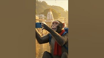 How to make Monkey Vlog with Ai 🐵 Monkey Vlog kaise banaye #aivlog #monkey