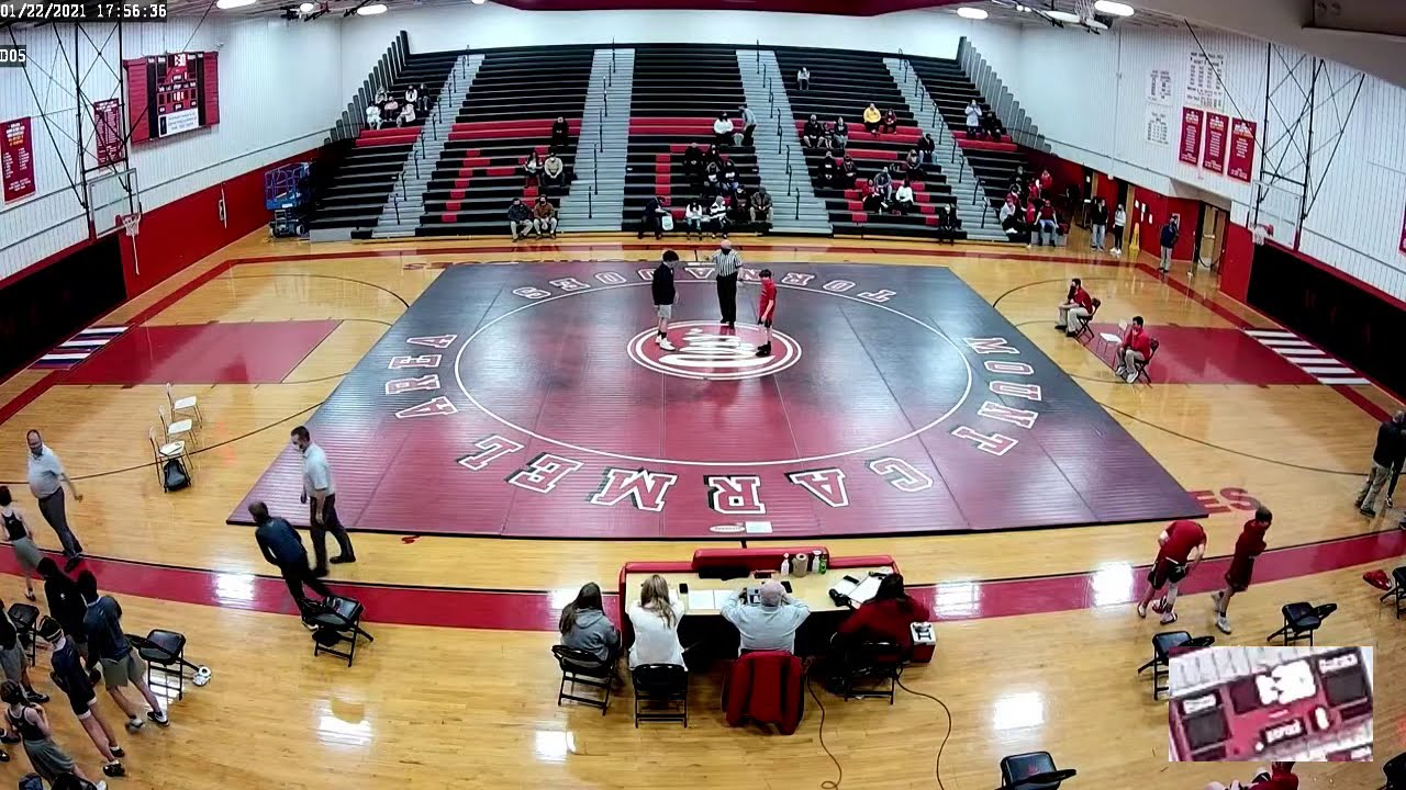 2021 Varsity Wrestling Mount Carmel Area Red Tornadoes v Central