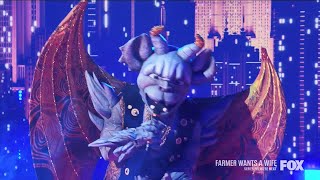 The Masked Singer 9 - Gargoyle sings One Call Away by Charlie Puth