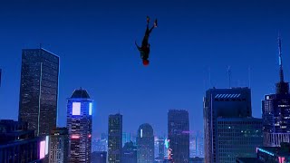 Miles Morales falls and accidentally blows up the Earth