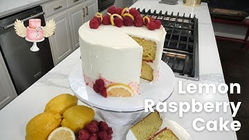 Decorating a Lemon Raspberry Cake – Homemade Cake Decorating Tutorial