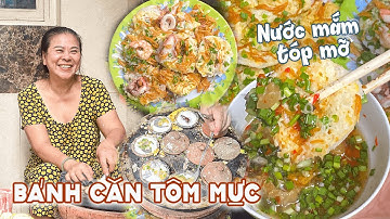 BÁNH CĂN TÔM MỰC nước mắm tóp mỡ giòn tan ĂN GHIỀN giá bình dân ngay tại Quận 1 | Địa điểm ăn uống
