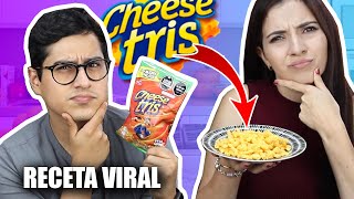 RECETA VIRAL de CHEESE TRIS!!! (LA PONEMOS A PRUEBA)