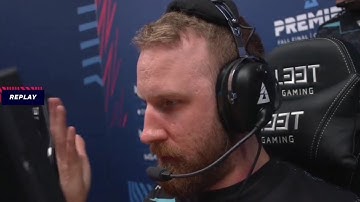 Olof’s reaction when Broky made a big mistake. Blast Premier Tournament