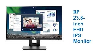 Hp 23.8-inch fhd ips monitor with tilt ...