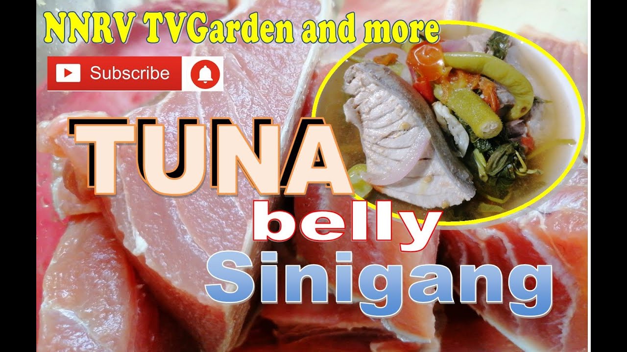 TUNA belly Sinigang YouTube