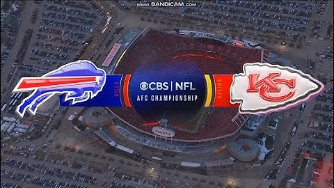 AFC Championship on CBS intro | BUF@KC | 1/26/2025