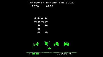 Arcade Longplay - Space Invaders (Electromar)