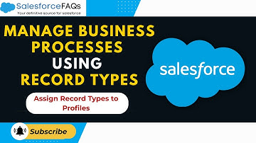 Create & Manage Business Processes Using Record Types in Salesforce | Step-by-Step Guide