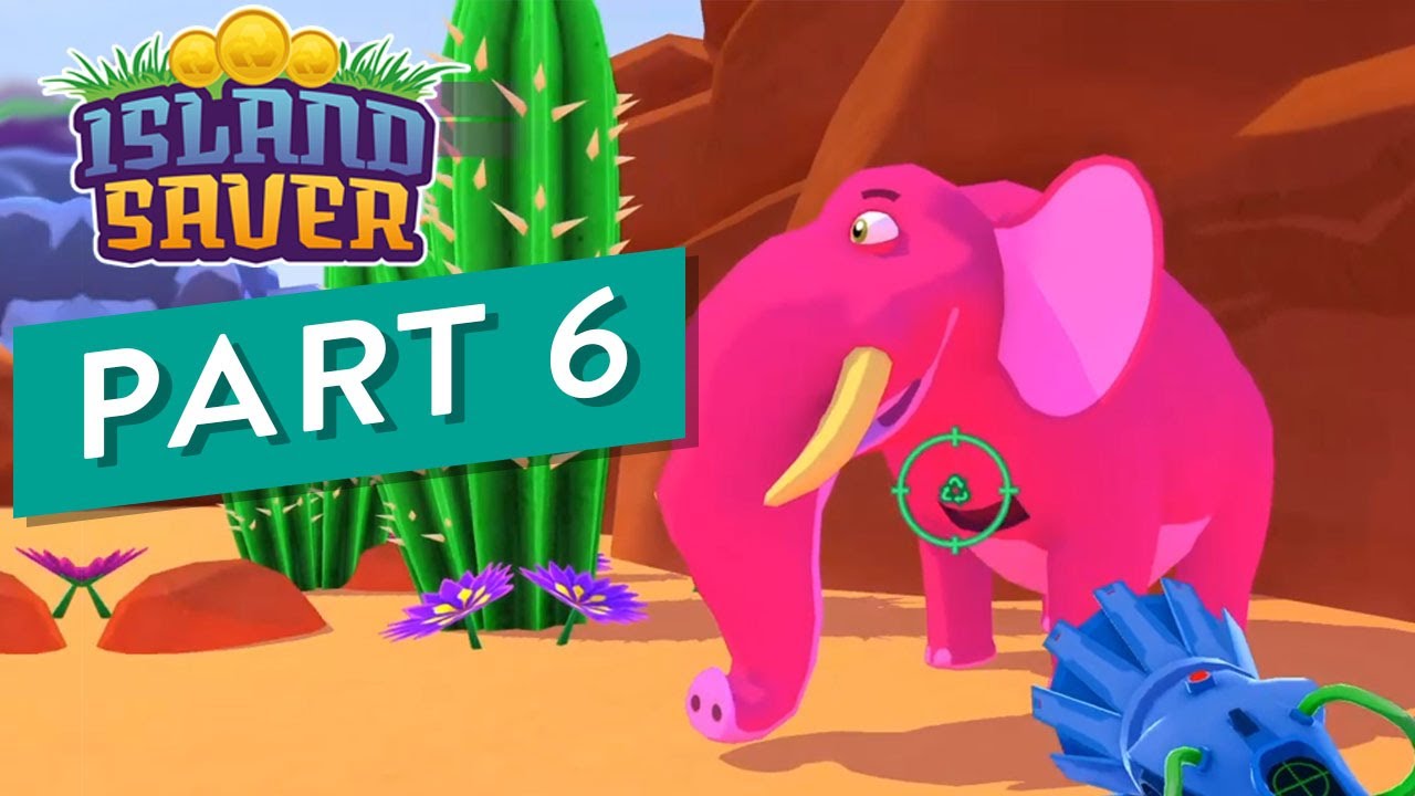 Island Saver Part 6 -  Icecap Island - Taming Elephant, Finding Gold Key and Finishing Second Island