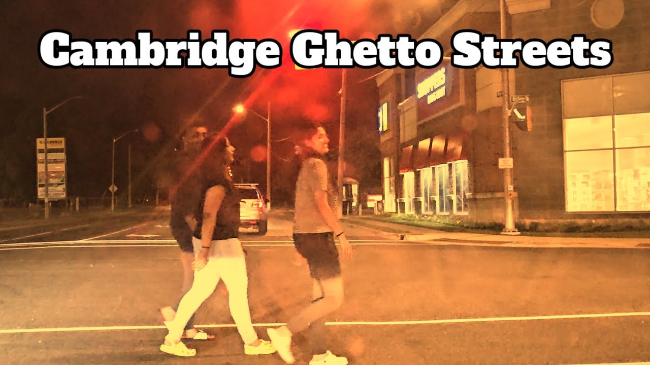 Cambridge Late Night Drive Through Some Of The Toughest Neighbourhoods. 