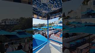 Sadi bu Seed Tunis _Beautiful cafe every think is Blue #youtubeshorts #travel