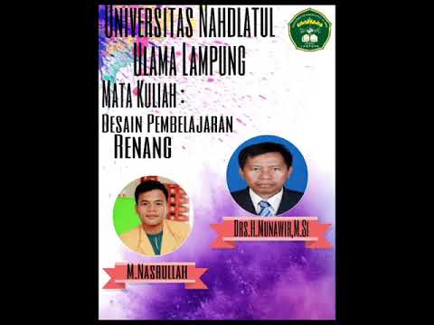 UNU Lampung : Desain Pembelajaran//Renang