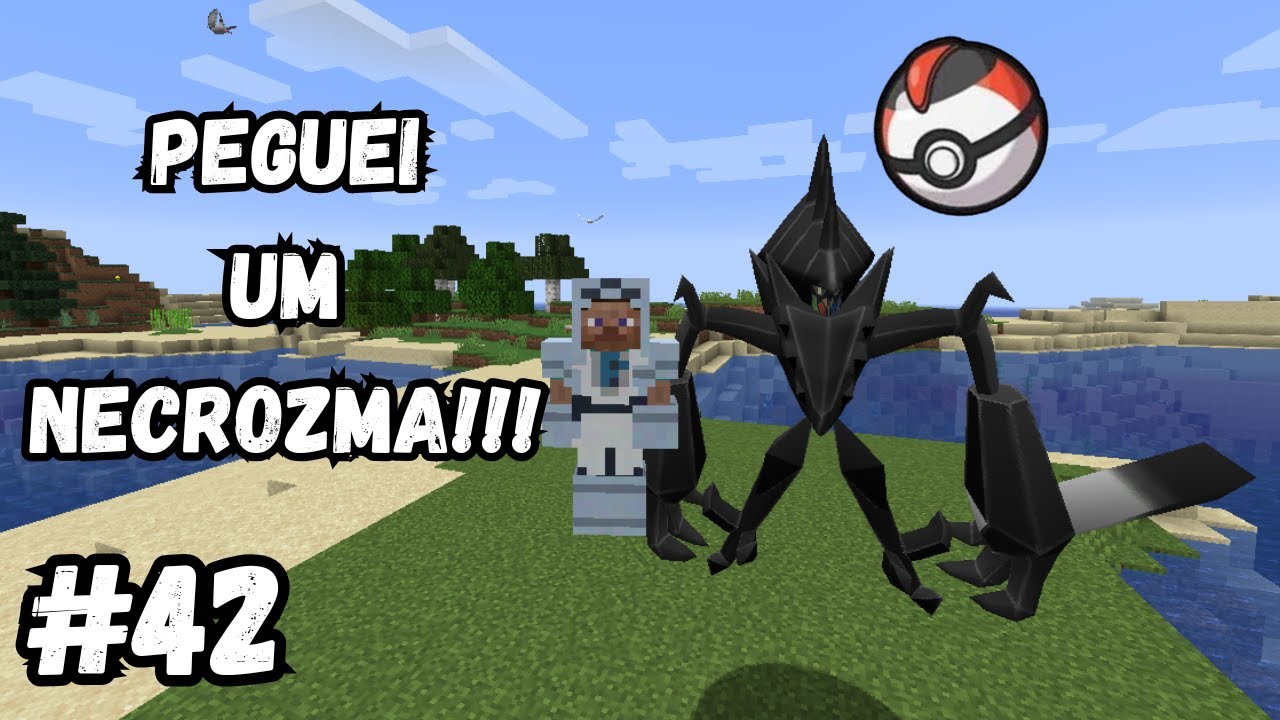 CAPTUREI UM NECROZMA!!! Pixelmon #42