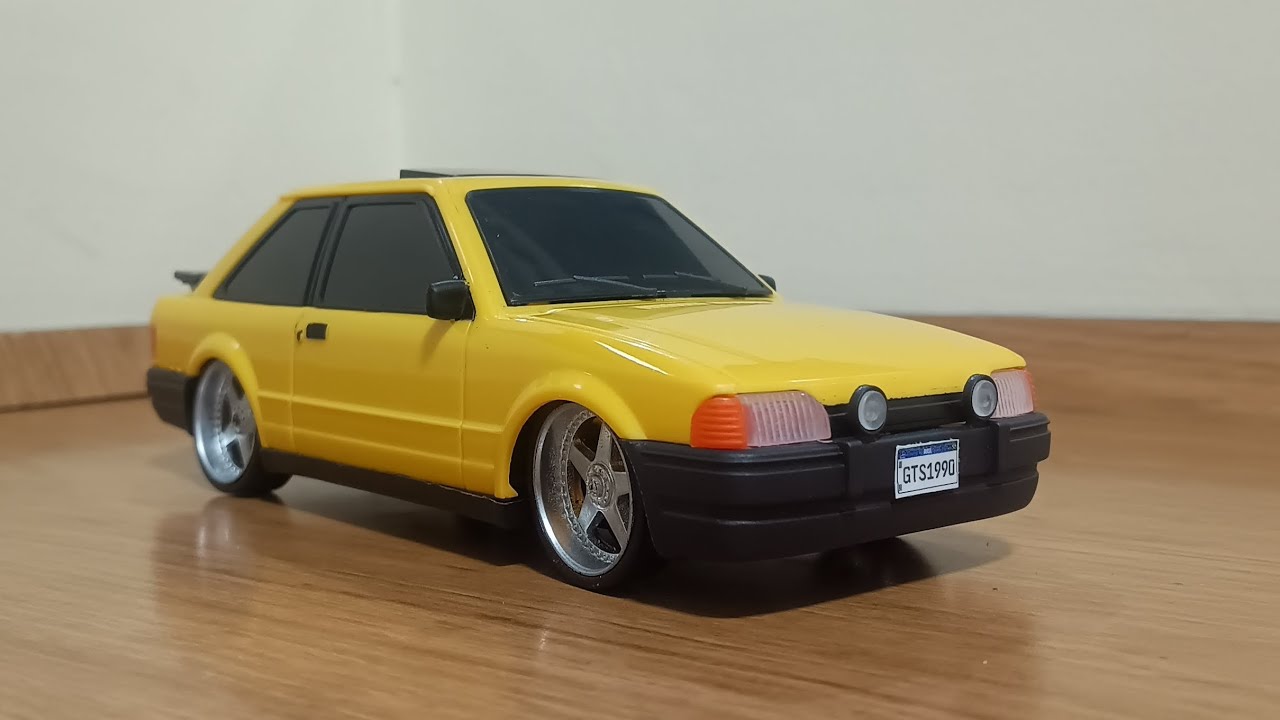 ESCORT XR3 DA DIVERPLAST , MAIS UMA MINIATURA CUSTOMIZADA NOS DETALHES !!!