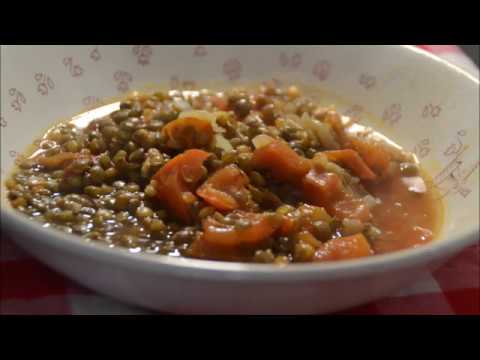 Lentilles Tomates Curry Cookeo