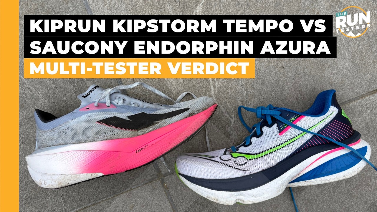Kiprun Kipstorm Tempo vs Saucony Endorphin Azura: Three runners compare the versatile daily trainers