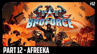 Broforce PS4 Walkthrough Gameplay 12 - Afreeka (Hard Difficulty)