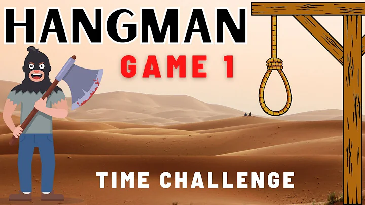 Trivia Quiz : Test your knowledge and Play HANGMAN  vs. Time ⏰ -  Game 1