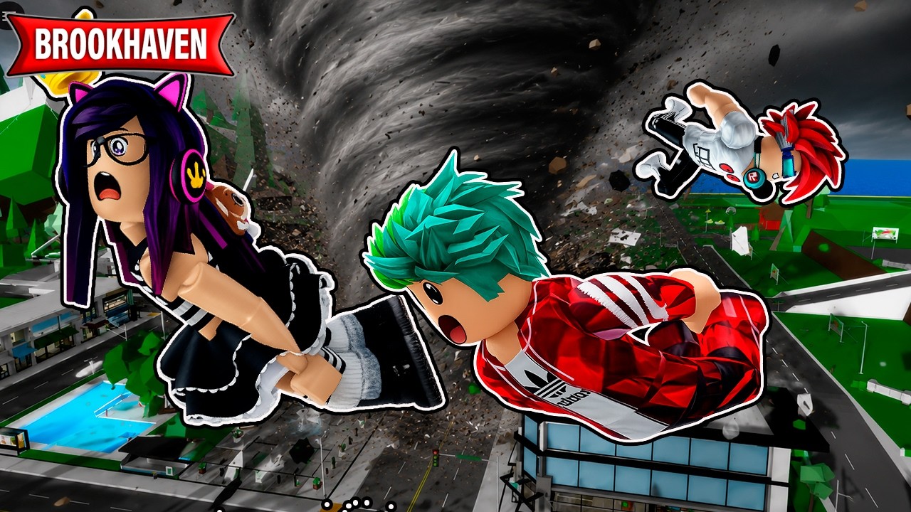 SOBREVIVE AL TORNADO DE BROOKHAVEN en ROBLOX | Kori