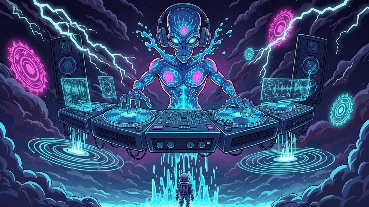 Psychedelic Dub – Alien & Astronaut Floating Consciousness Reggae Dub