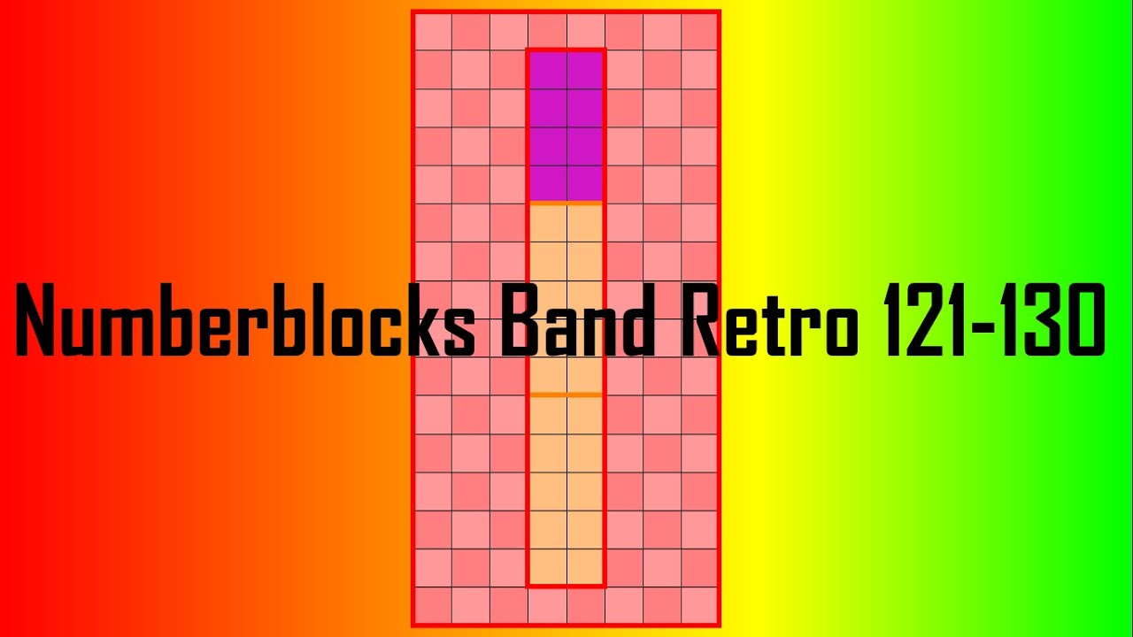 Numberblocks Band Retro 121 130 Youtube
