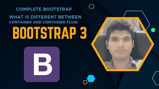bootstrap || what is the different between container and container-fluid || my channel for developer