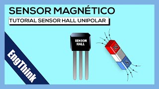 Unipolar Hall Sensor - Tutorial: Operating Principle #hallsensor #halleffect