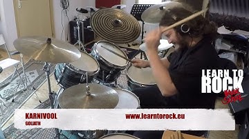 Karnivool - Goliath drum groove