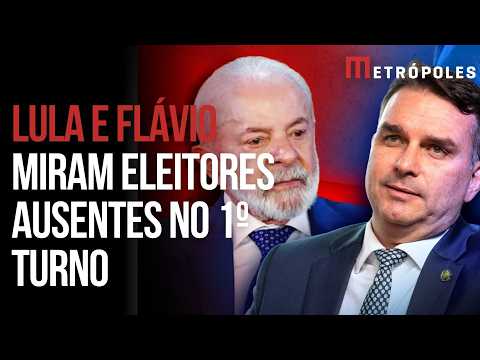 Lula e Flávio buscam atrair eleitores que se abstiveram no 1º turno