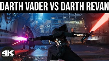 Darth Vader vs Darth Revan.