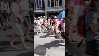 The streets and people of Zurich