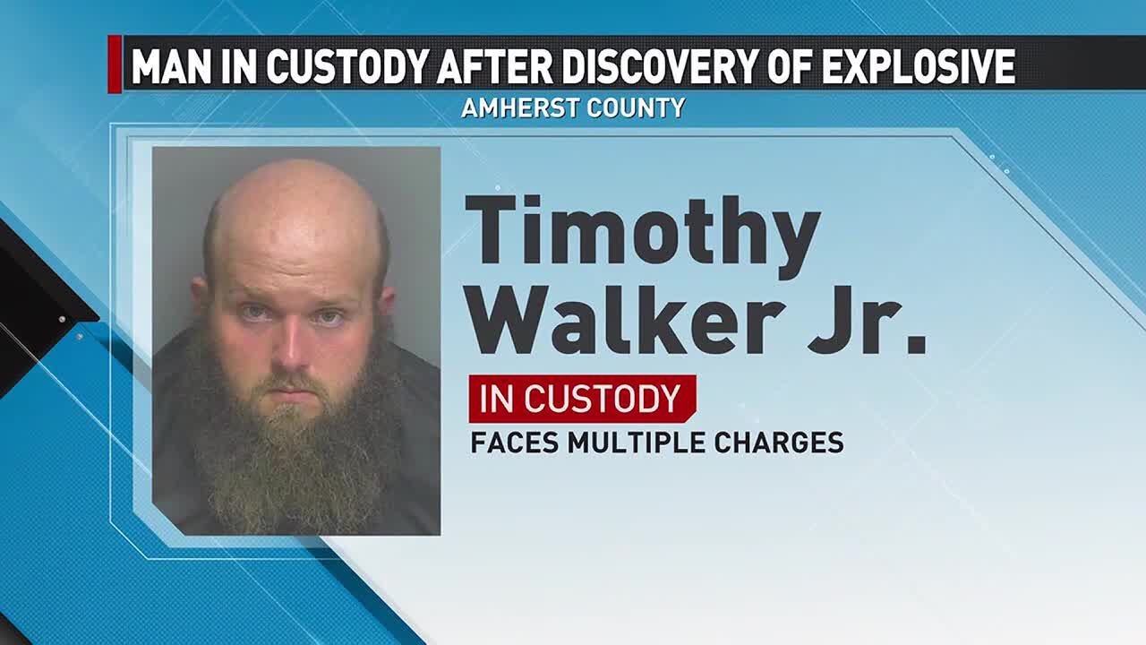 Man in Custody After Discovery of Bomb in Amherst County - YouTube