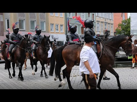 Wallenstein Memmingen 2022: Der Umzug in ganzer Länge