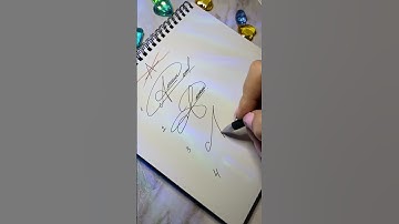 Letter A Signature ideas ❤️