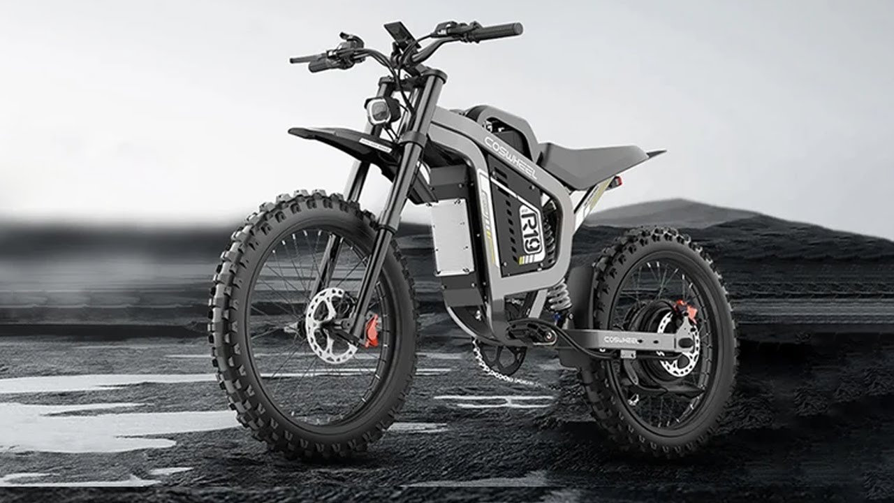 Coswheel R19 Electric Bike 6000W Motorcycles 72V 40AH Battery Dirt Bike ...