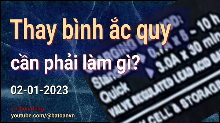 Khi nào cần thay ắc quy xe máy