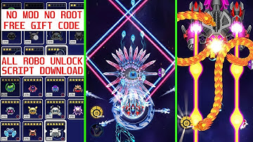 space shooter galaxy attack game guardian hack all robot + hack damage script download iOS & android