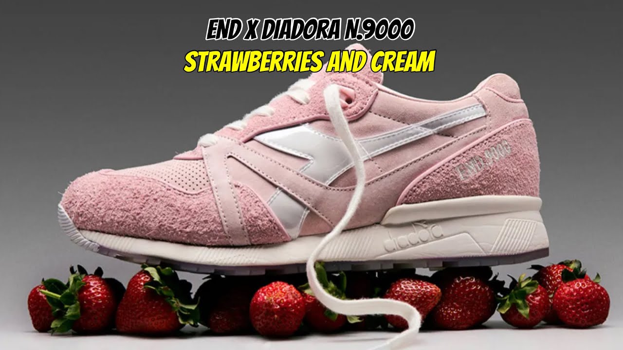 END x Diadora N.9000 Strawberries And Cream