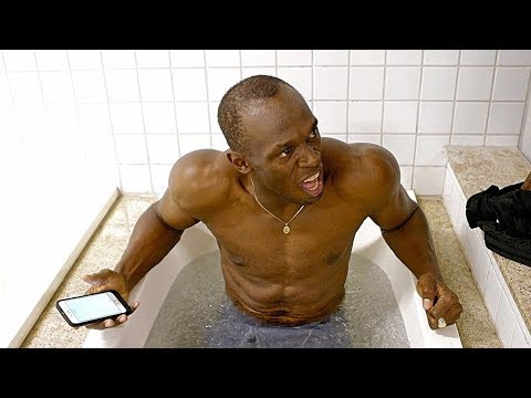 Video: Nahý Muž V Poslednej Závode Usaina Bolta