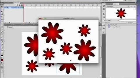 Animation technique in Adobe Flash - Independent Movie Clips