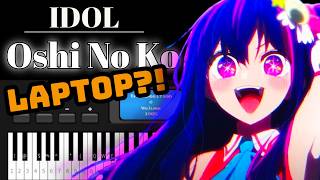 [Virtual Piano] IDOL Theme 7 Minute INSANE Cover | YOASOBI (Sheet Music)
