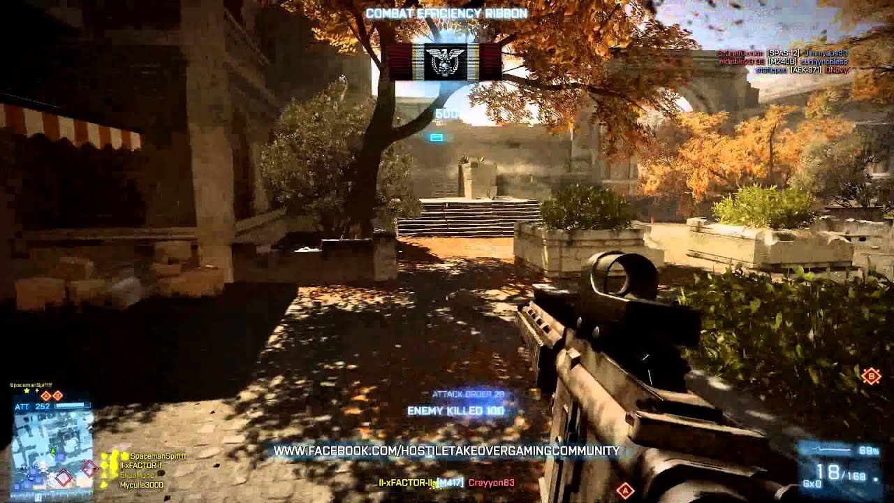 Talah Market Rush - M417 hackusations - Battlefield 3 Gameplay