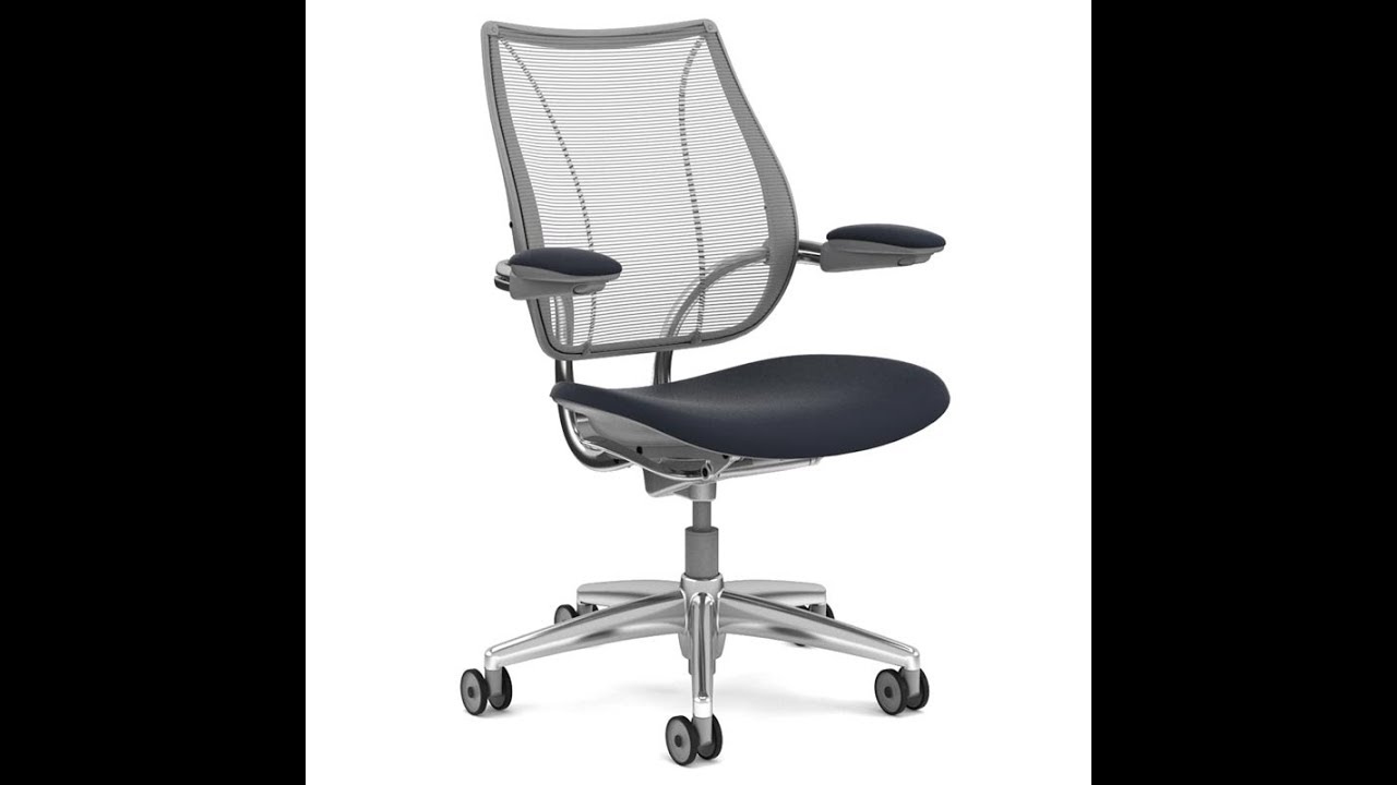 Humanscale Liberty Mesh Back Chair - YouTube