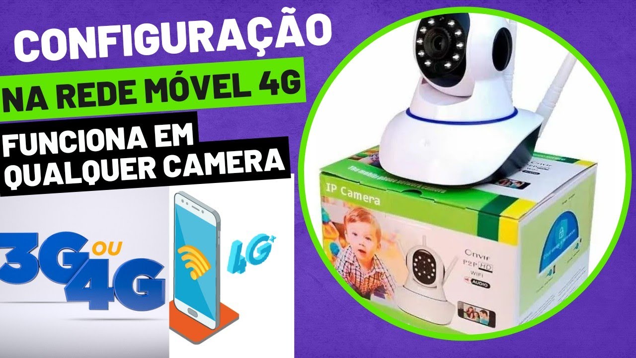 Como Configurar Camera Wifi No Roteador Do Celular 3 Ou 4g No Aplicativo Yoosee Camera Girat ria 